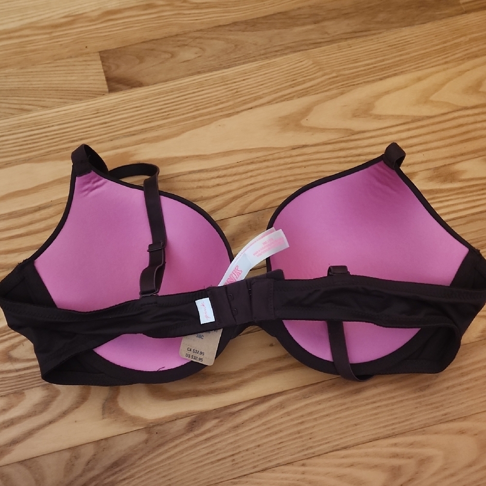 Women's Black Bra - Picture 3 of 4